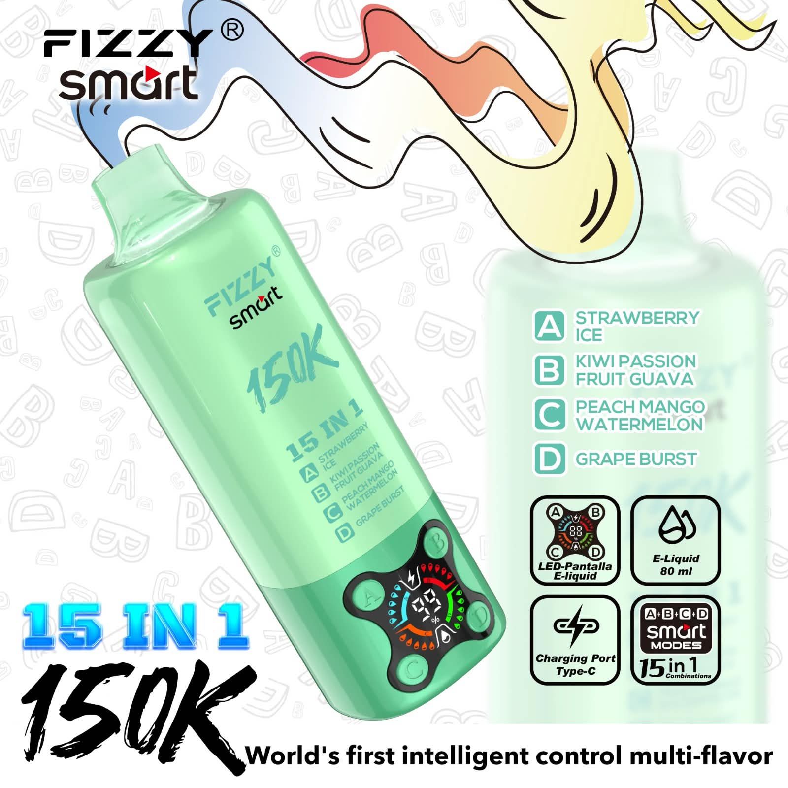 FIZZY SMART 15 in 1（150K） タイプ2