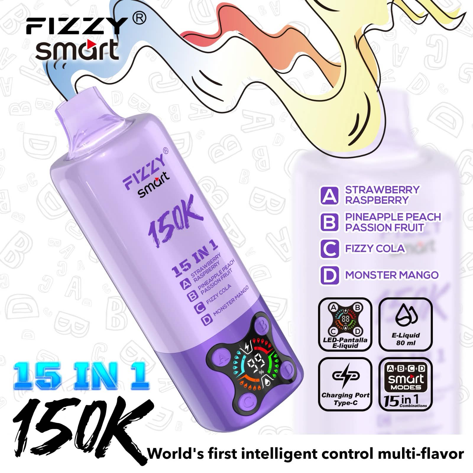 FIZZY SMART 15 in 1（150K） タイプ8