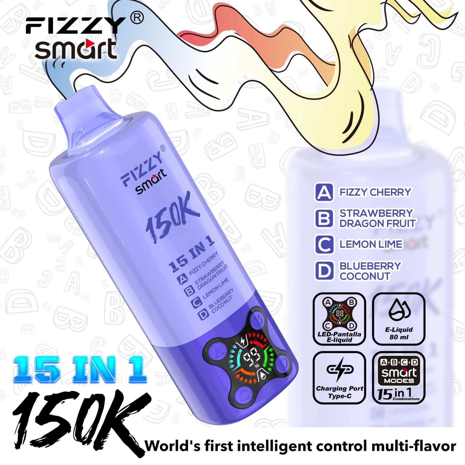 FIZZY SMART 15 in 1（150K） タイプ10